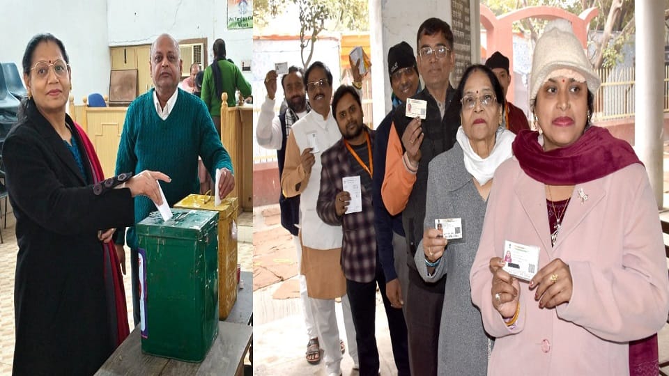 Shri Barhasaini College Society Polling