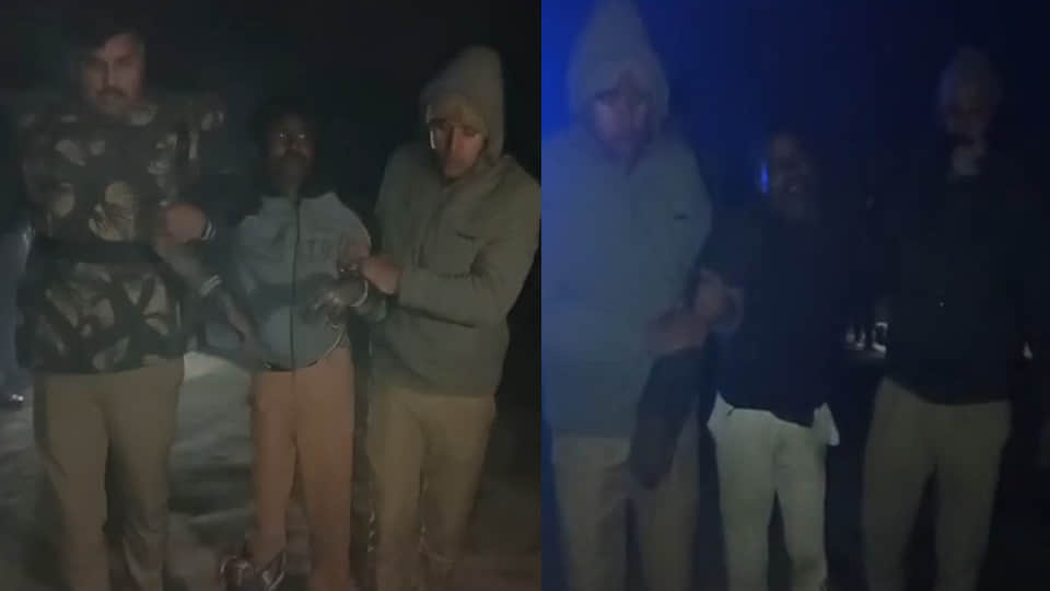 शातिरों को पुलिस ने किया गिरफ्तार