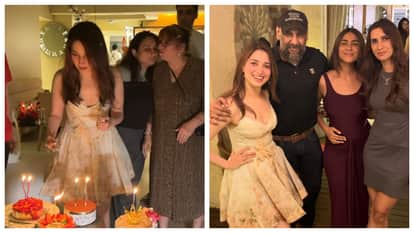 Tamannaah Bhatia 36th Birthday Bash Actress Celebrates Special Day With Siddhant Chaturvedi Mrunal Thakur