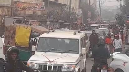 Meerut: TGT... Examination of 28 thousand candidates, jam in the city due to thousands of extra vehicles