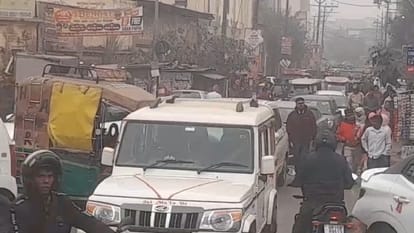 Meerut: TGT... Examination of 28 thousand candidates, jam in the city due to thousands of extra vehicles