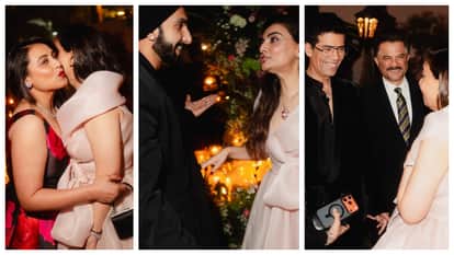Vaibhavi Merchant celebrates her 50th birthday with rani mukherjee karan johar anil kapoor ranveer singh