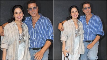 Amitabh Bachchan Akshay Kumar attends Agastya Nanda simar Dharmendra Jaideep Ahlawat Movie Ikkis screening