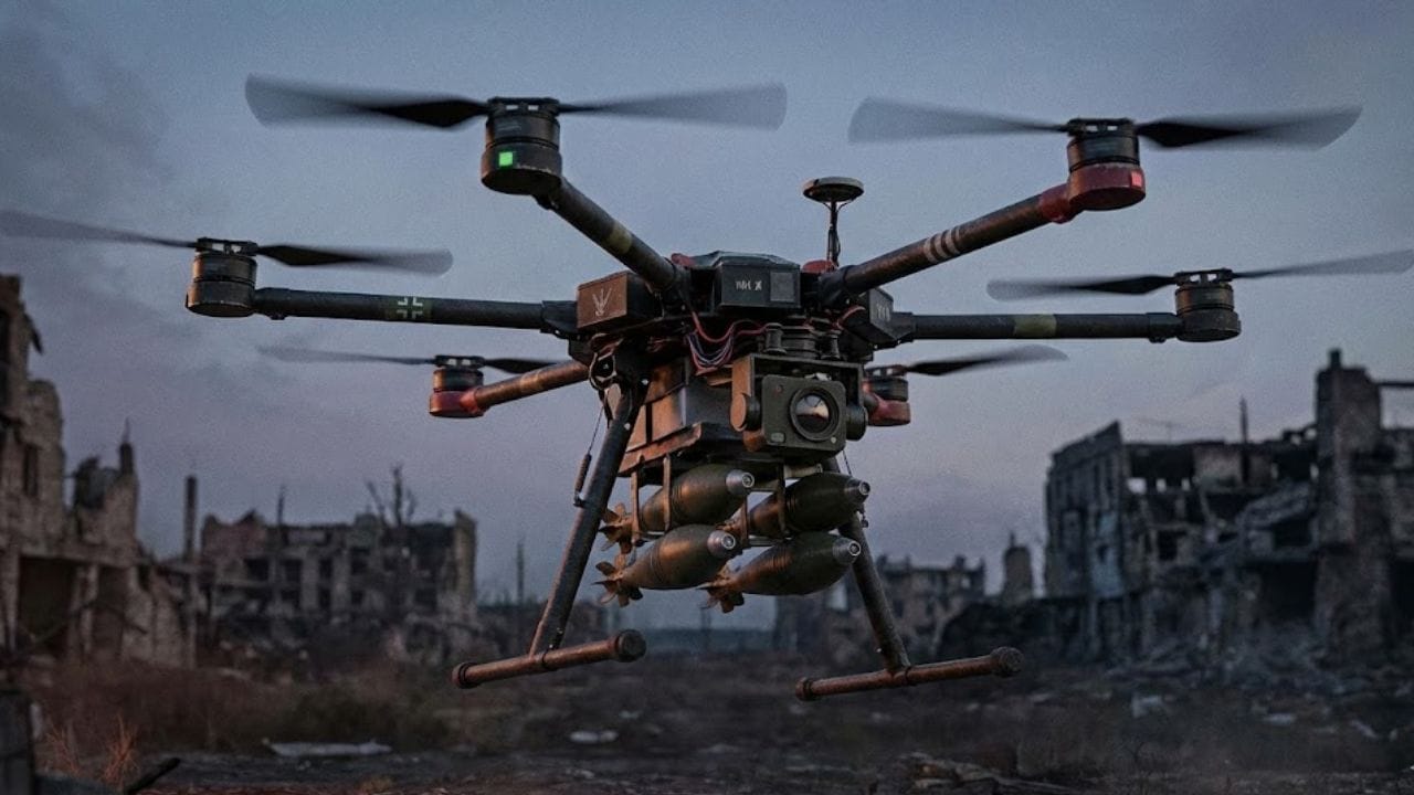 Baba Yaga Drone: рд░рд╛рдд рдореЗрдВ рдирд┐рдХрд▓рддреА рд╣реИ, рд╣рд╡рд╛ рдореЗрдВ рд╢рд┐рдХрд╛рд░ рдХрд░рддреА рд╣реИ... рдЗрд╕ 'рдЙреЬрддреА рдЪреБреЬреИрд▓' рд╕реЗ рдХреНрдпреЛрдВ рдХрд╛рдВрдк рд░рд╣реЗ рд░реВрд╕реА рд╕реИрдирд┐рдХ? Ukraine baba yaga heavy bomber drones Russia nightmare war update