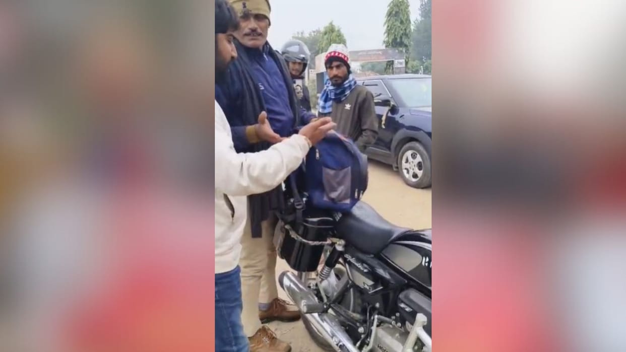 Bihar Crime: Major action taken under liquor ban Home Guard jawan caught with alcohol in madhubani