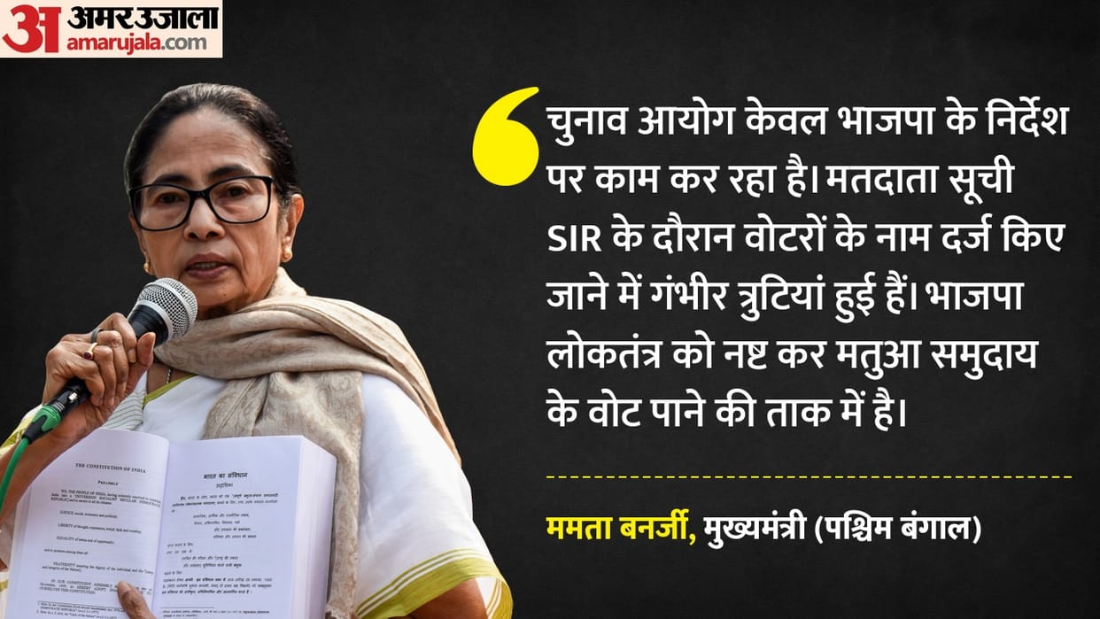 West Bengal CM slams Election Commission is acting solely at behest of BJP; Mamata Also lashes out at Centre
