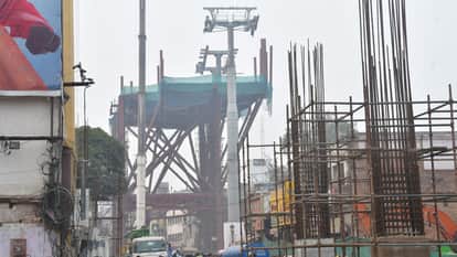 Ropeway in Varanasi gondola will turn at technical station near church and then proceed to Godaulia