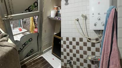 husband wfie dead bodies found in bathroom death is suspected to be due to geyser gas in pilibhit