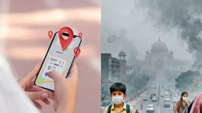 how to check air quality index aqi on google maps hindi guide