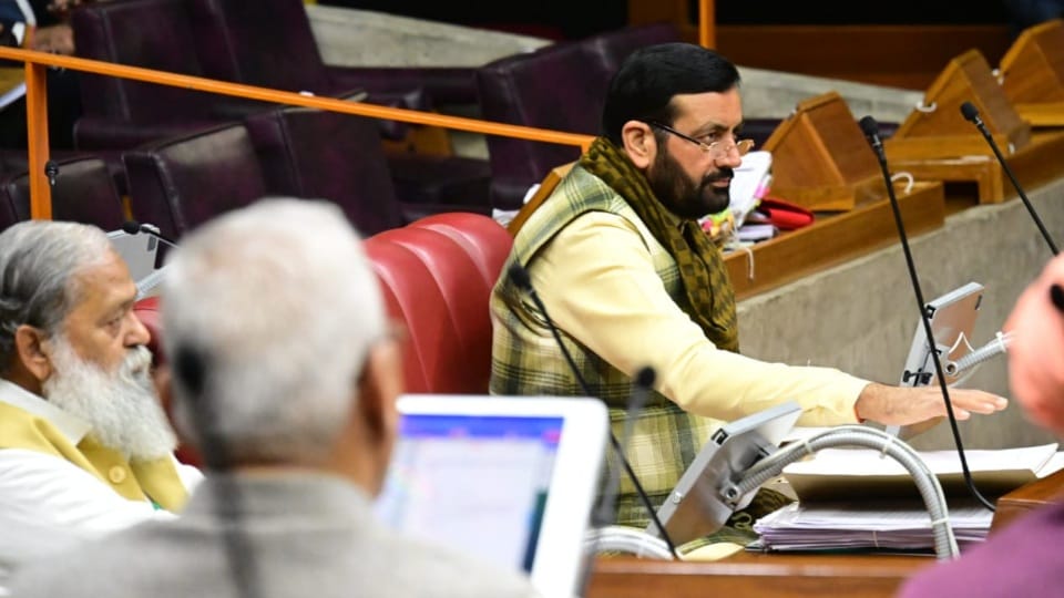 Haryana Assembly winter session saw uproar over vote rigging during discussions on electoral reform proposals