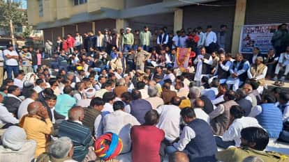 Kotputli-Behror News: Congress takes to streets in name of protecting MNREGA and Constitution