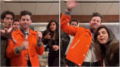 priyanka chopra nick jonas brothers dance on bollywood song aap jaisa koi video