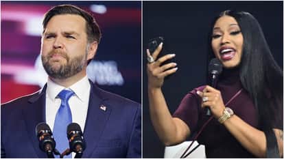 nicki minaj trump support jd vance assassin comment america fest controversy