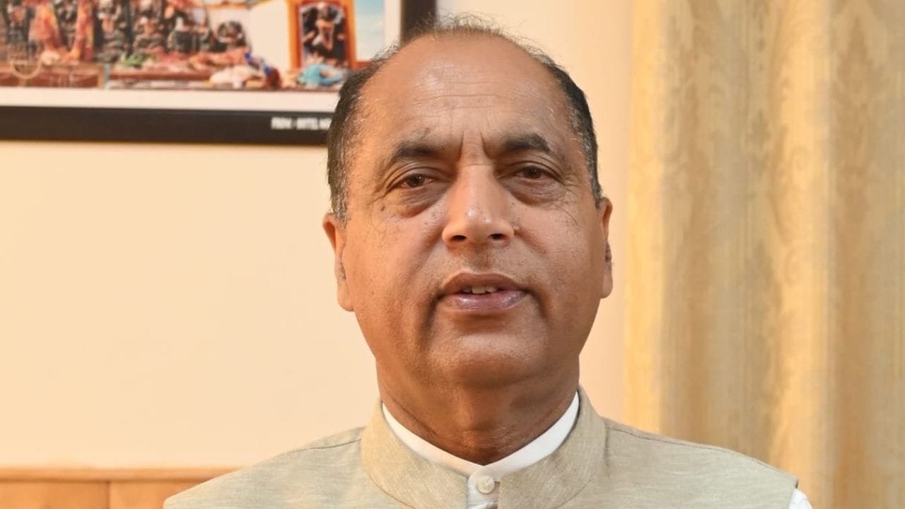 पूर्व मुख्यमंत्री और नेता विपक्ष जयराम ठाकुर