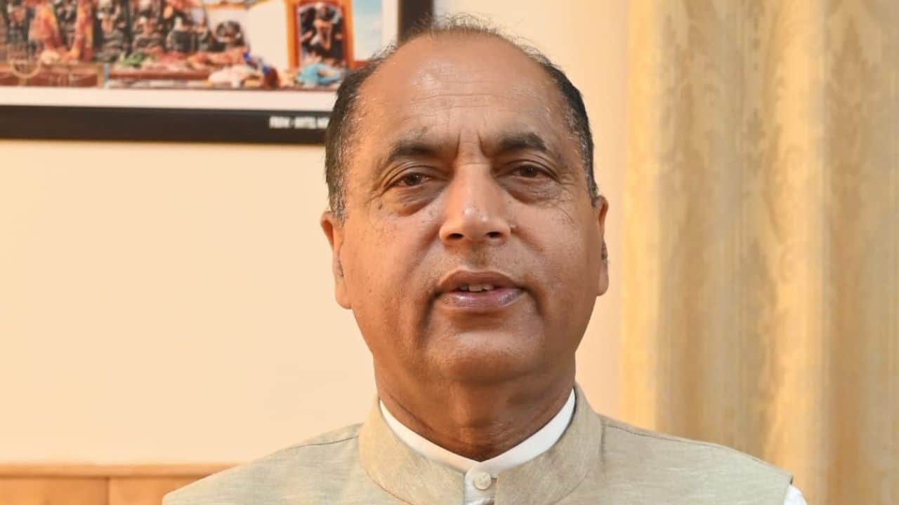 पूर्व मुख्यमंत्री और नेता विपक्ष जयराम ठाकुर