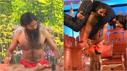 When Baba Ramdev lifted Dhurandhar actor Ranveer Singh  onto his shoulders and salman Khan Praised him