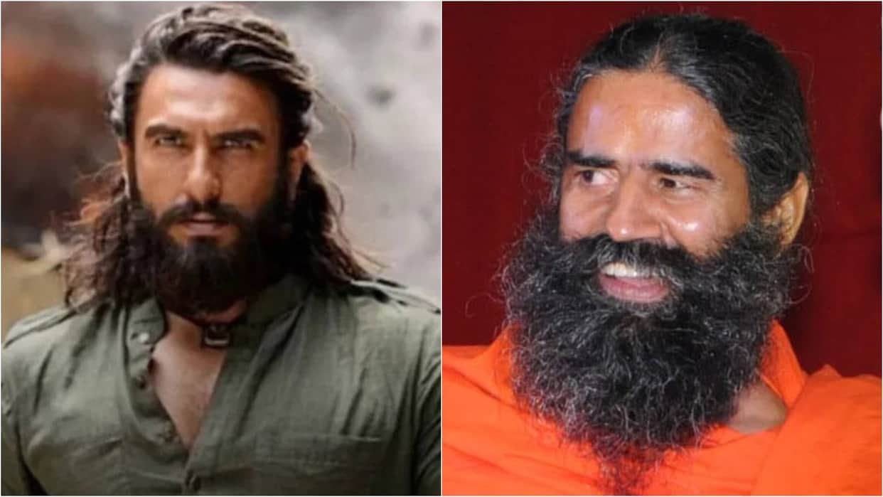 When Baba Ramdev lifted Dhurandhar actor Ranveer Singh  onto his shoulders and salman Khan Praised him