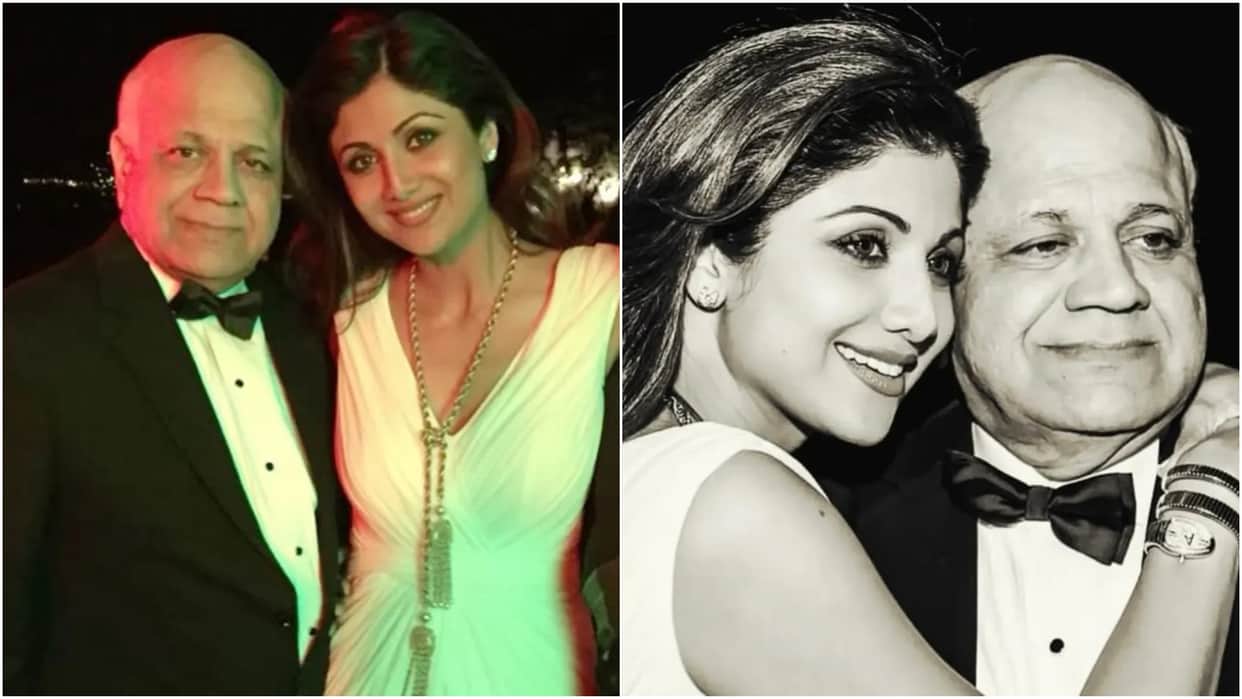 shilpa shetty remembers her father 85th birth anniversary unseen photos family emotional post