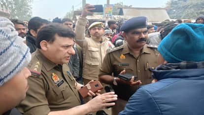 Udaiyadih market remained closed in protest against the attempted rape of an innocent, police and PAC deployed