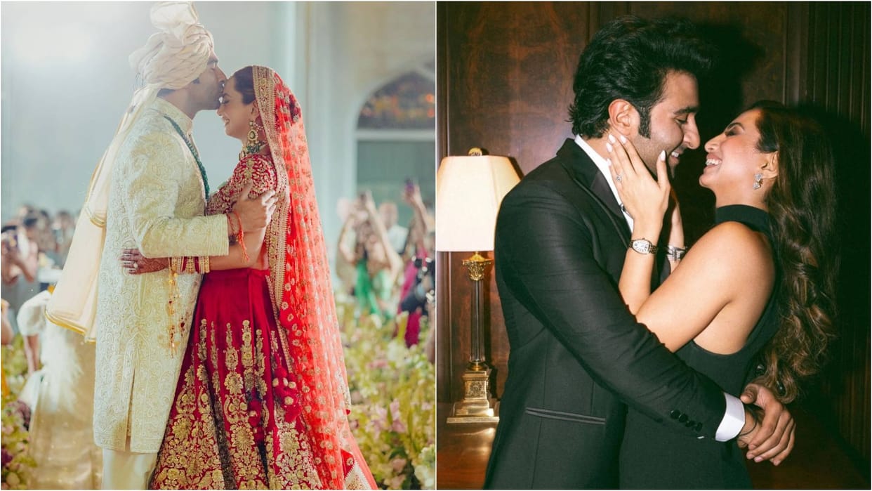Aadar Jain Shares Love Note On wife Alekha Advani birthday says I love you so much