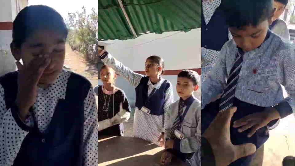 Chamoli News: bear dragged student from school premises but  Divya showed courage and pulled Aarav back