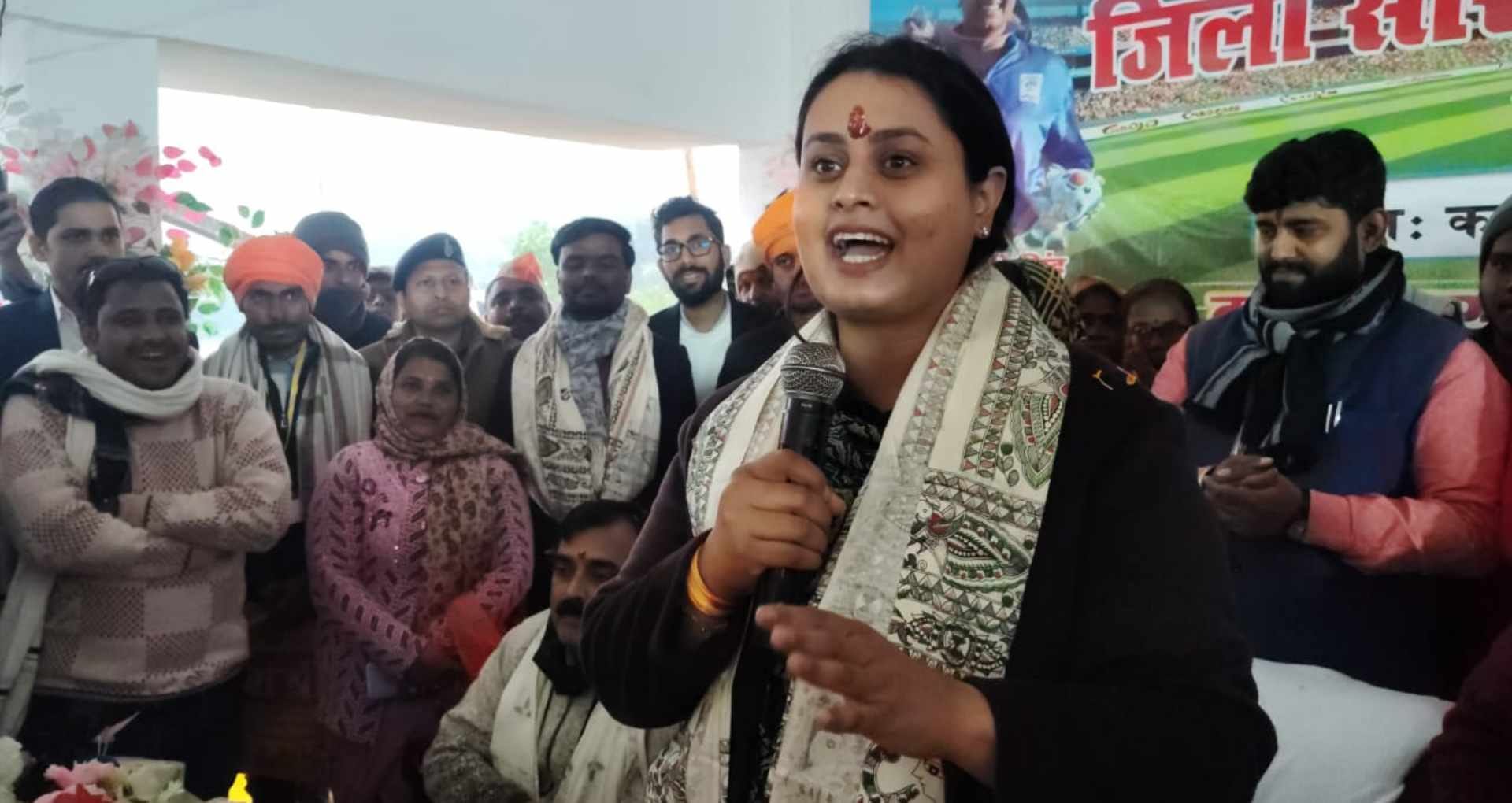 बिहार सरकार की खेल मंत्री श्रेयशी सिंह