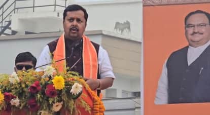 Bihar News: Nitin Naveen's roadshow in Patna, BJP leaders hold welcome and felicitation ceremony.