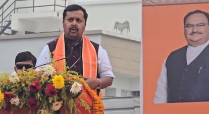 Bihar News: Nitin Naveen's roadshow in Patna, BJP leaders hold welcome and felicitation ceremony.