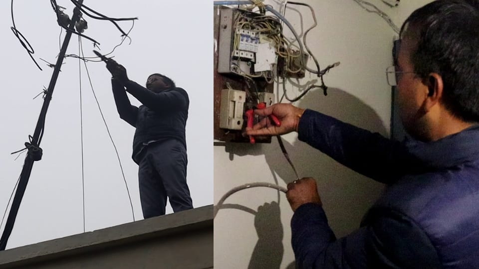 Roorkee MLA disconnected power connections of powar corporation officials
