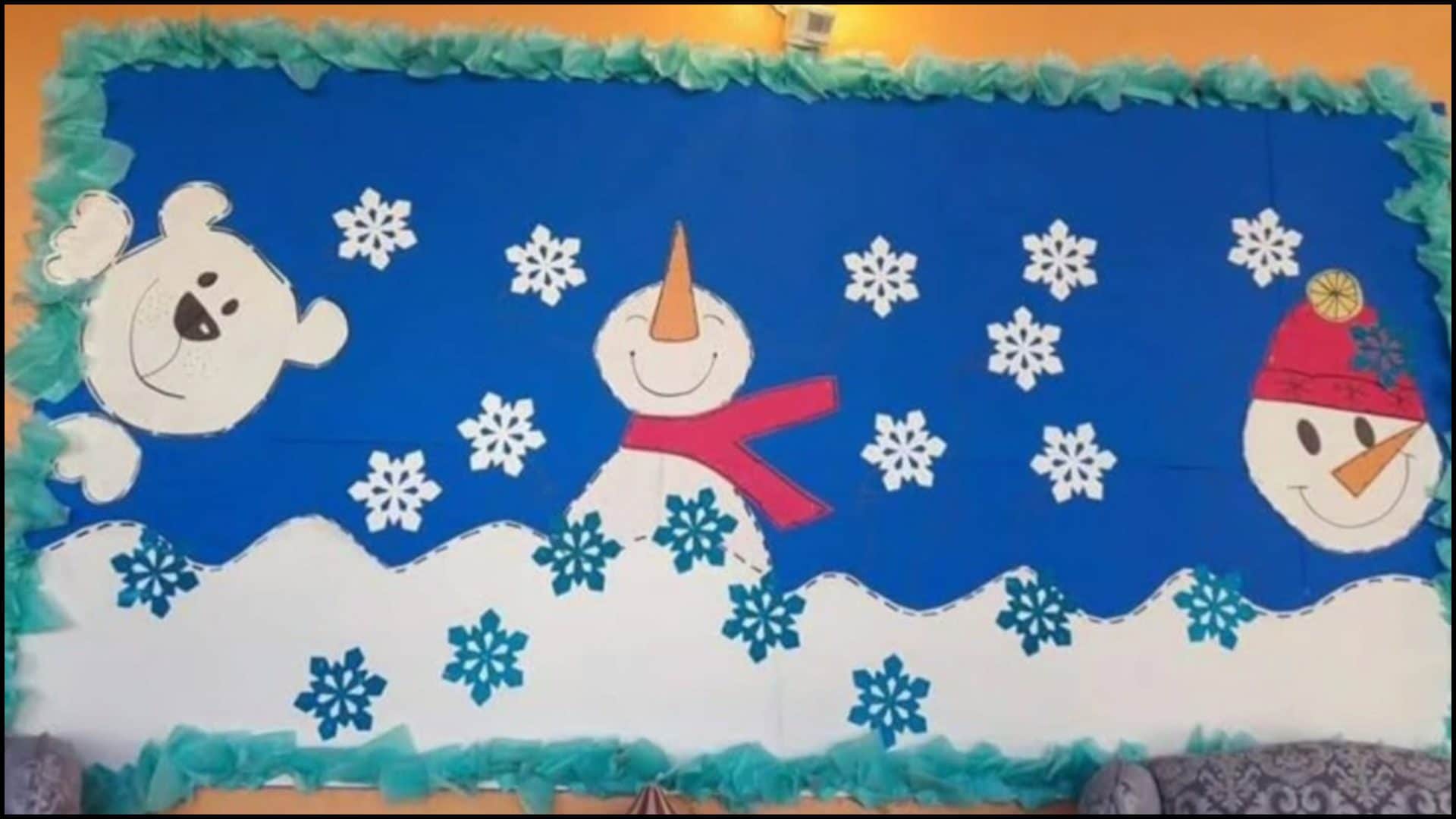 Christmas Day 2025 Top 5 Board Decoration Ideas For School Students On Xmas Day