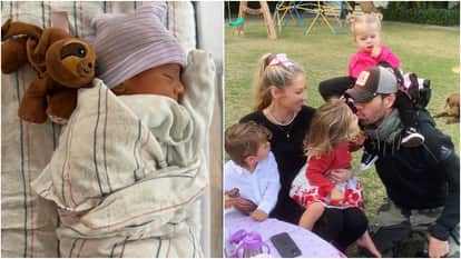 Spanish Singer Musician Enrique Iglesias And Anna Kournikova Welcome Their Fourth Child Shares A First Glimpse