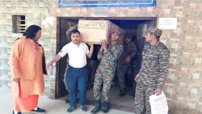 soldier died of heart attack in Mathura