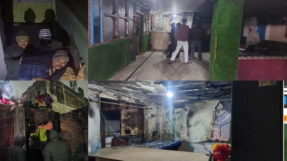 Major Fire Tragedy Averted at Agra Guest House 35 Tourists Rescued