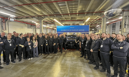 Jaguar Ends 90-Year ICE Era as Final F-Pace Rolls Out, Brand Shifts to All-Electric Future