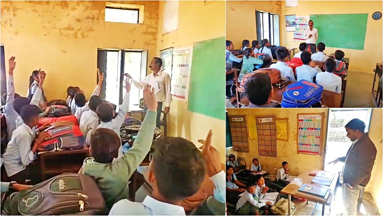 Jhalawar News: Super Thirty model of Khokhanda school in village surrounded by forests sets example