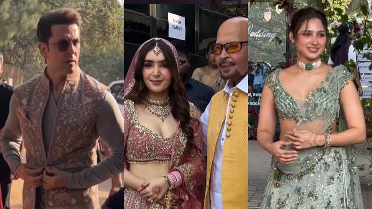 Hrithik Roshan Danced At His Cousin Wedding Attending Event With Family Members