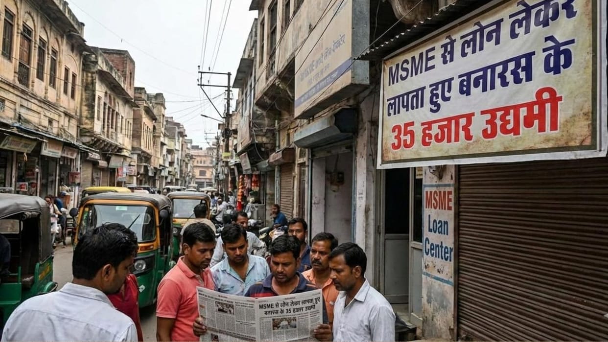 Varanasi 35,000 entrepreneurs missing after taking loan worth ₹588 crore from MSMEs