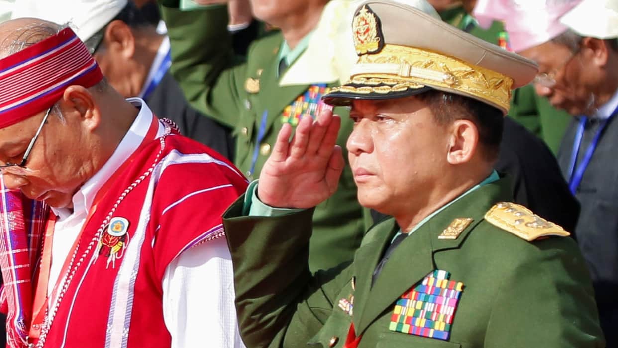 spectacle of democracy under shadow of gun Myanmar crumbling junta s machinations and China s growing grip