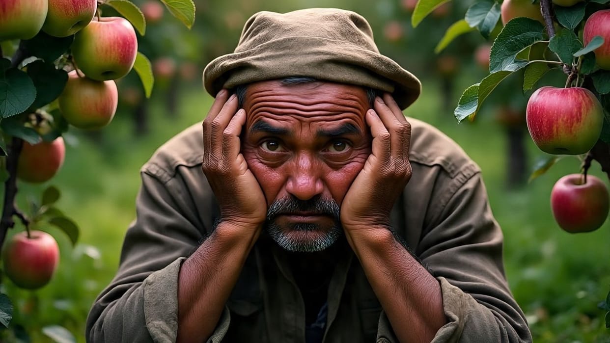 Himachal Orchardist Loss Import duty on apples reduced by 25 percent under the FTA with New Zealand