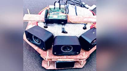 Innovation: The Sanjay Smart Cap will guide visually impaired people and even allow them to read.