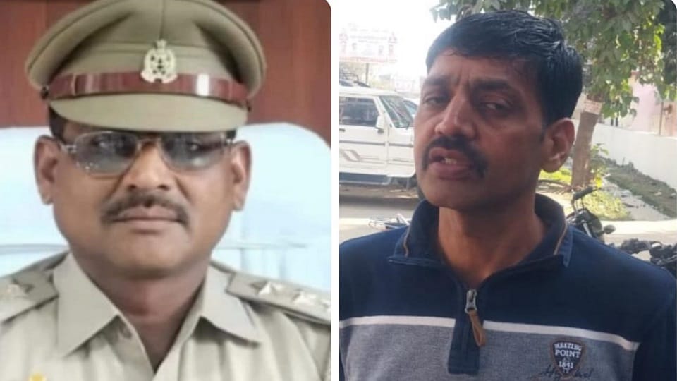 UP: Inspector of Hapur Crime Branch caught red-handed taking bribe of Rs 4 lakh in Meerut