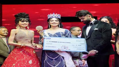 Akshara Chauhan from Chaupal won the Miss North India title.