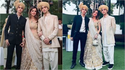 Sussanne Khan attends ex husband Hrithik Roshan cousin Eshan and Ashwariya wedding with son hredhaan hrehaan