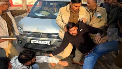 Bijnor: Attempt to free the accused of murderous attack from Kiratpur police station