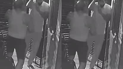 Son returns home late at night father anger erupts as soon as the door opens video of beating goes viral