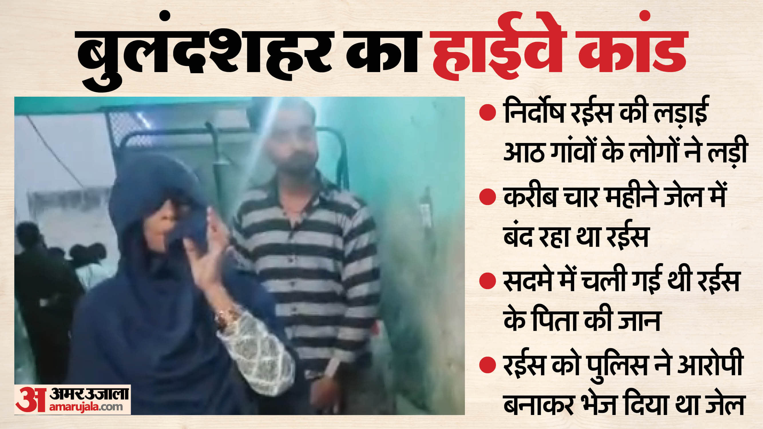 Bulandshahr highway incident 8 villages people had raised money through donations to fight for innocent man