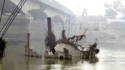 The Gorakhpur Rajghat Bridge has developed some cracks and its bearings have also deteriorated.