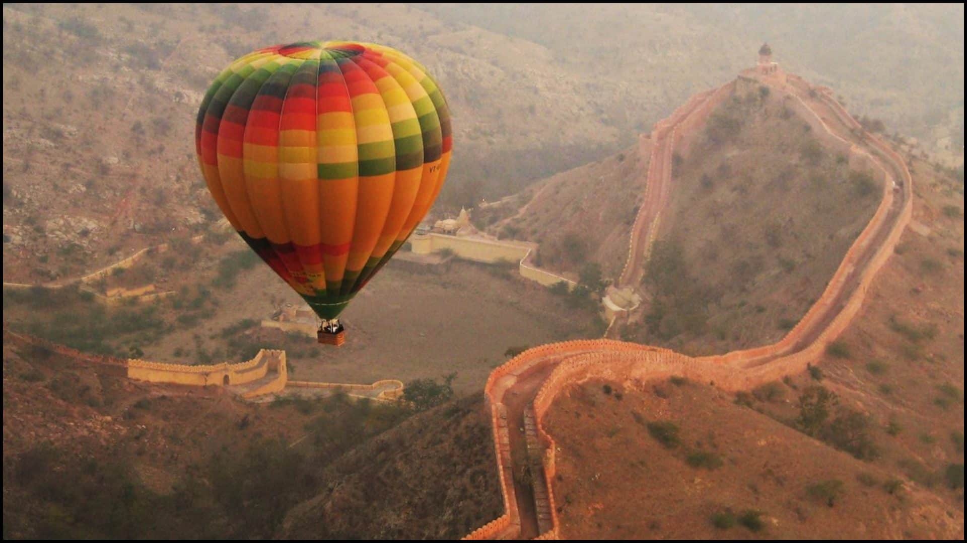 Jaipur to Pushkar Best Hot Air Balloon Places In India