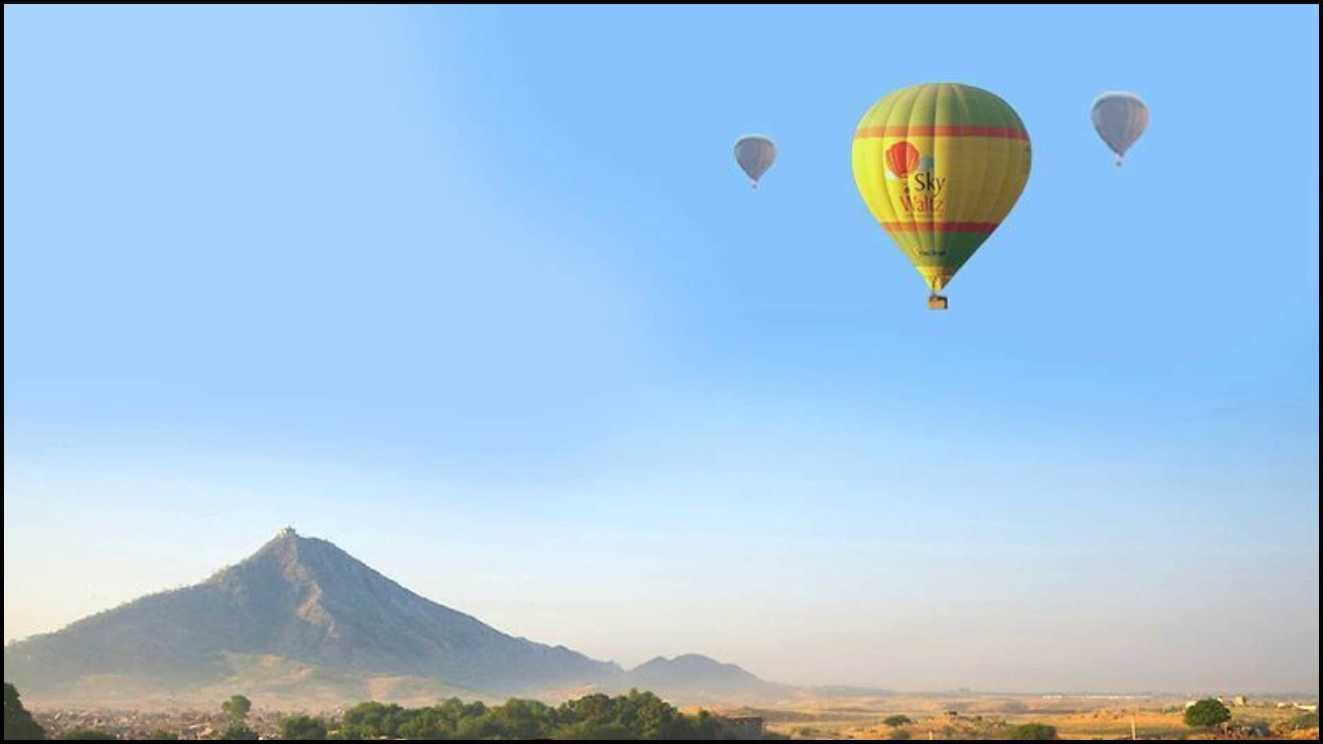 Jaipur to Pushkar Best Hot Air Balloon Places In India