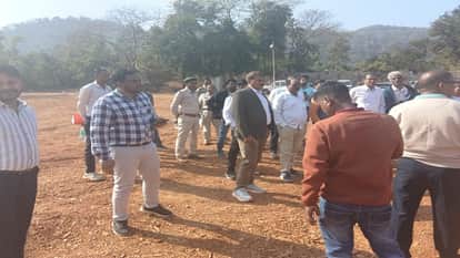 grand Bhoramdev corridor will be built on the lines of Kashi at a cost of Rs 146 crore the Collector inspected